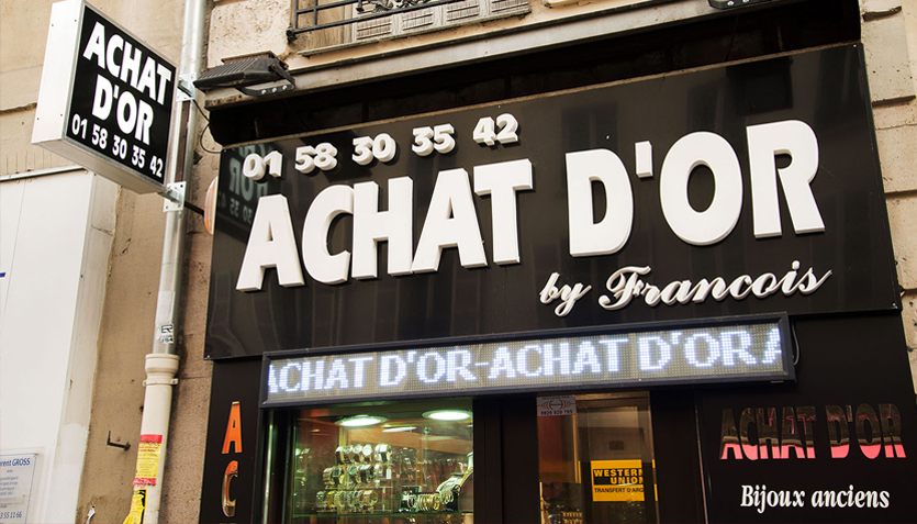 Achat d'or Paris 15 (75015)
